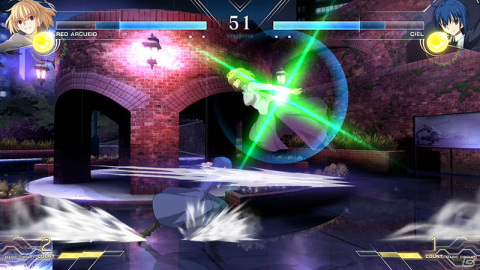「MELTY BLOOD: TYPE LUMINA」に「暴走アルクェイド」が参戦！紫色のロングスカート姿で登場の画像9