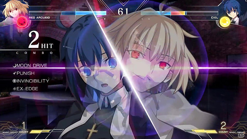 「MELTY BLOOD: TYPE LUMINA」に「暴走アルクェイド」が参戦！紫色のロングスカート姿で登場の画像33