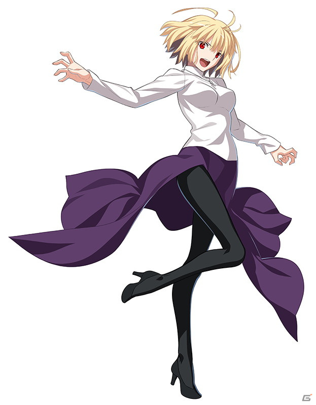 「MELTY BLOOD: TYPE LUMINA」に「暴走アルクェイド」が参戦！紫色のロングスカート姿で登場の画像4