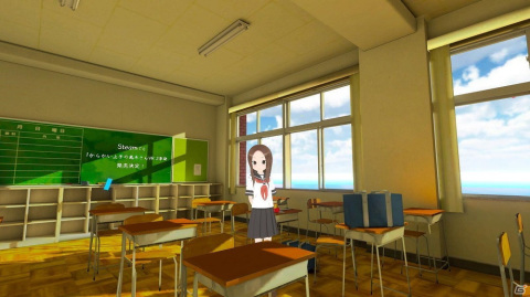 SteamでVRアニメ「からかい上手の高木さんVR 2学期」が配信決定！TGS2021 オンラインにも3Dキャラクターとして登場の画像4