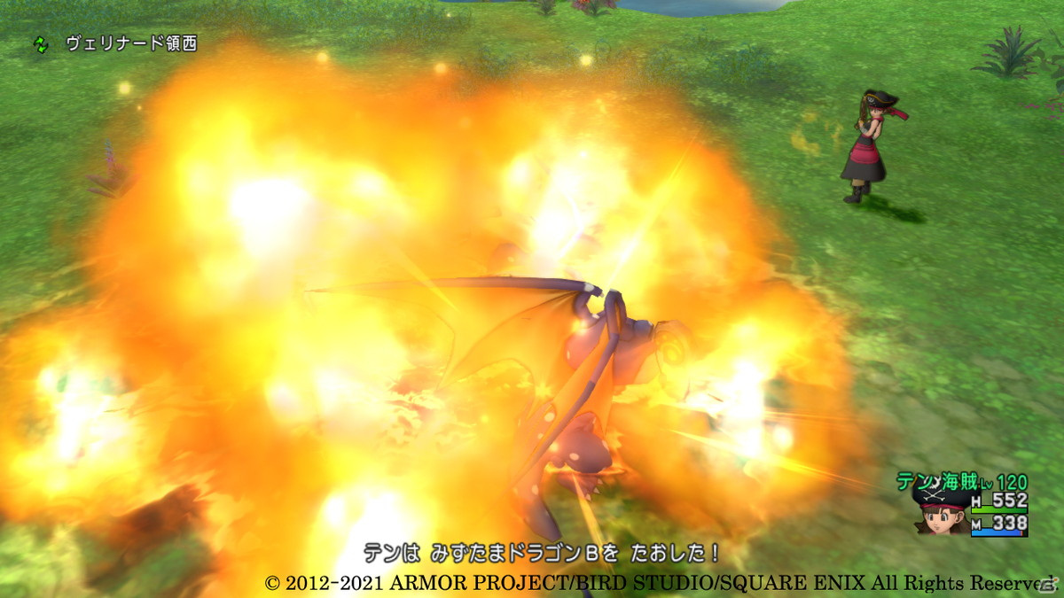 「ドラゴンクエストX　天星の英雄たち　オンライン」の新職業「海賊」を紹介！銃や大砲を使った特技に注目の画像7