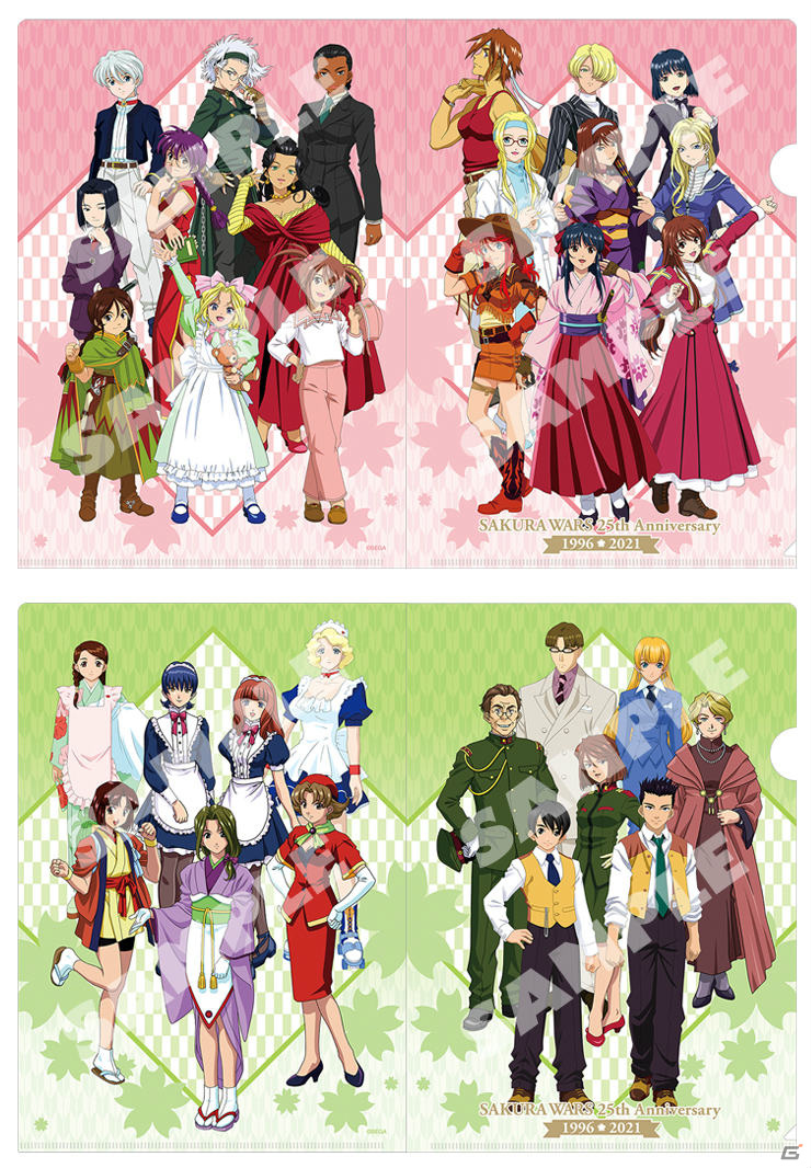 サクラ大戦 25周年 ミニ色紙コレクション 巴里＆紐育