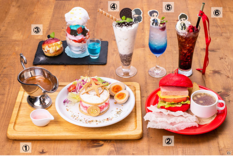 カプコンカフェ イオンレイクタウン店と「逆転裁判」シリーズとのコラボメニューが公開！の画像1