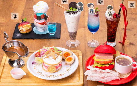 カプコンカフェ イオンレイクタウン店と「逆転裁判」シリーズとのコラボメニューが公開！