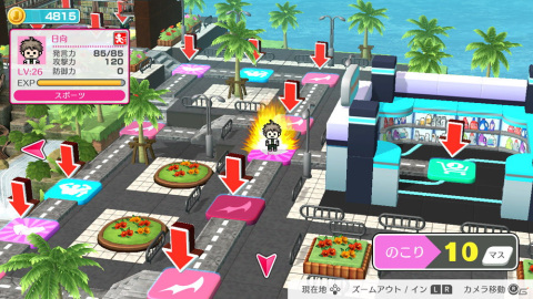 「ハッピーダンガンロンパS 超高校級の南国サイコロ合宿」ボードゲームのマス紹介などキャラクター育成の詳細情報が公開！の画像3