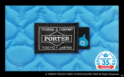 「ドラゴンクエスト」とPORTERがコラボ！スライムのカラーとシルエットが特徴的なトートバッグやポーチバッグなどが登場の画像1