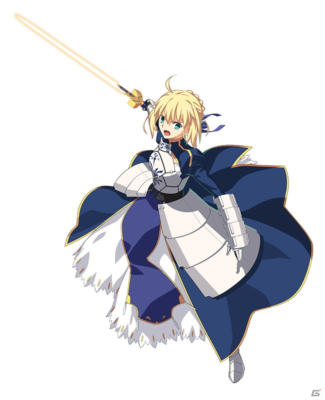 「MELTY BLOOD: TYPE LUMINA」にFateシリーズより「セイバー」が電撃参戦！の画像2