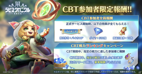 「ラピスクロニクル ～英雄王冠～」CBTの応募受付が開始！総額200万円分の賞品が当たるキャンペーンも開催中の画像2