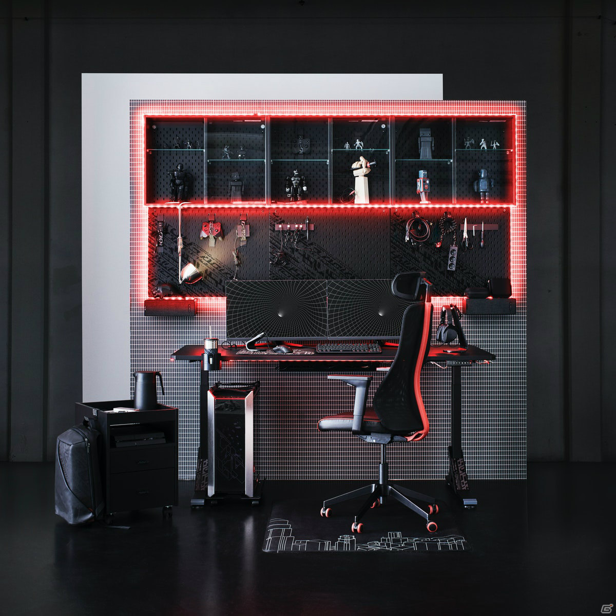 “家での暮らしに自然と溶け込む”ゲーミング空間とは？イケアブースをレポート【TGS2021】の画像2