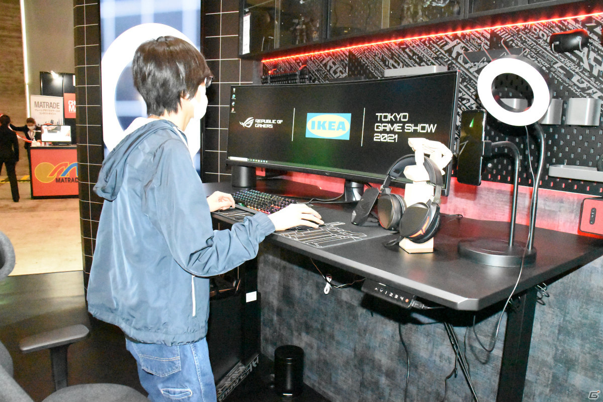 “家での暮らしに自然と溶け込む”ゲーミング空間とは？イケアブースをレポート【TGS2021】の画像5