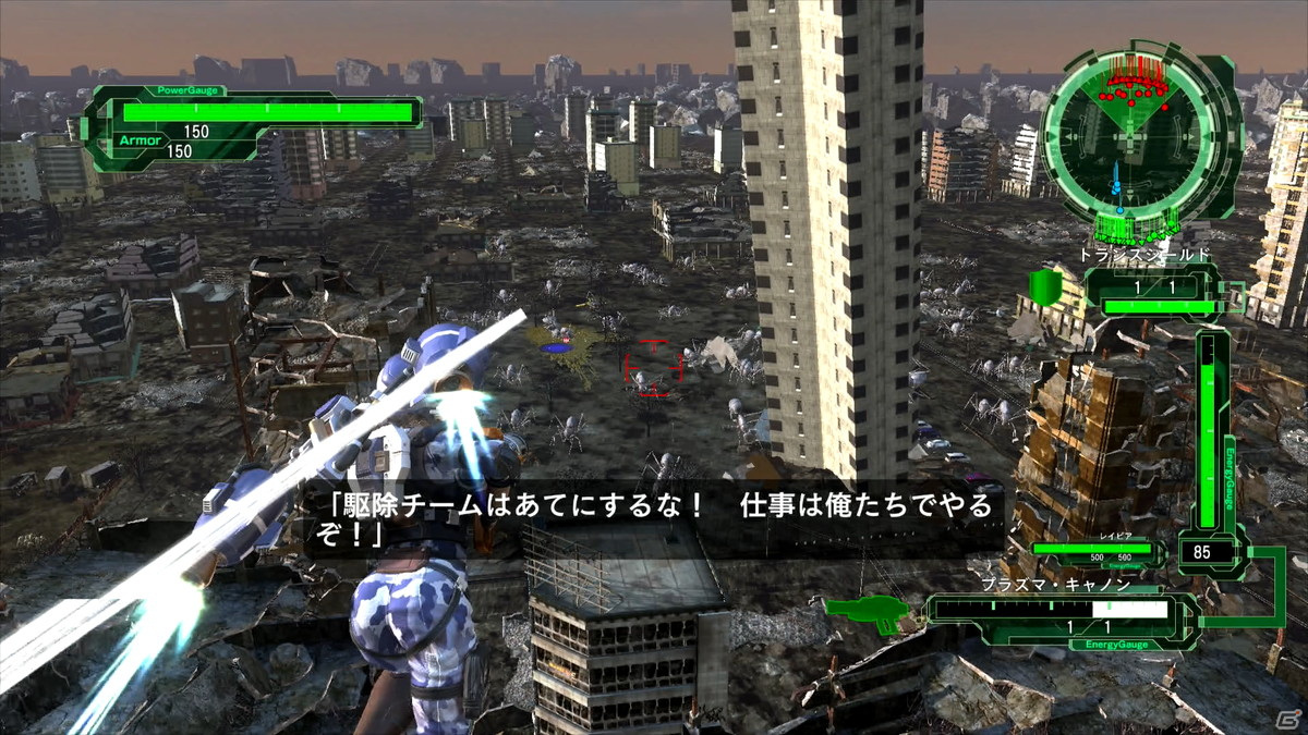 地球に残されたエイリアンとの果てなき戦いを描くシリーズ最新作！「地球防衛軍6」先行プレイレポート【TGS2021】の画像1