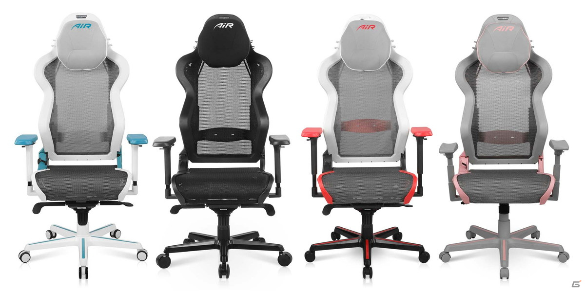 DXRacerのフルエアメッシュ製ゲーミングチェア「AIR」に「AIR-CASUAL」シリーズが新たにラインナップに追加！の画像4