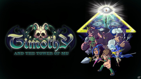 「アクションゲームツクールMV」製の高難度塔登りアクション「ティモシーとムーの塔」がSteamで2022年に発売！の画像1