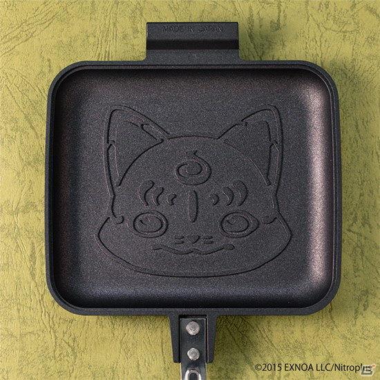 「刀剣乱舞-ONLINE-」こんのすけの焼き目が付くホットサンドメーカーが登場！片面だけをフライパンとしても利用可能の画像1
