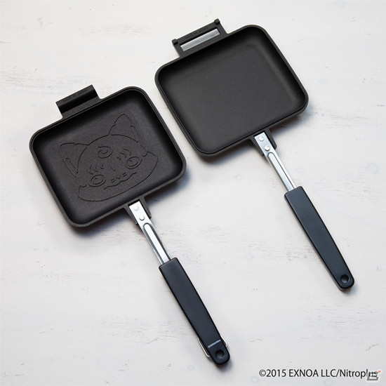 「刀剣乱舞-ONLINE-」こんのすけの焼き目が付くホットサンドメーカーが登場！片面だけをフライパンとしても利用可能の画像3