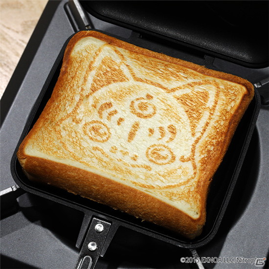 「刀剣乱舞-ONLINE-」こんのすけの焼き目が付くホットサンドメーカーが登場！片面だけをフライパンとしても利用可能の画像5