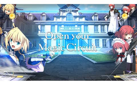 「MELTY BLOOD: TYPE LUMINA」セイバーと翡翠＆琥珀が対戦するゲームプレイ動画の第2弾が公開！