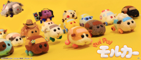 「PUI PUI モルカー」ぬいぐるみ型Bluetoothスピーカーなどのクレーンゲーム専用景品が10月から3か月連続で登場！の画像1