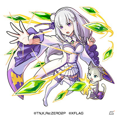 「モンスターストライク」とTVアニメ「Re:ゼロから始める異世界生活」の初コラボが開催！の画像2