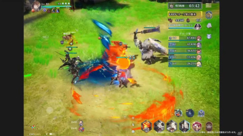 「グランサガ」の実機プレイが初公開！ソロでじっくり楽しめるストーリーや仲間と楽しめるマルチコンテンツがお披露目【TGS2021】の画像15