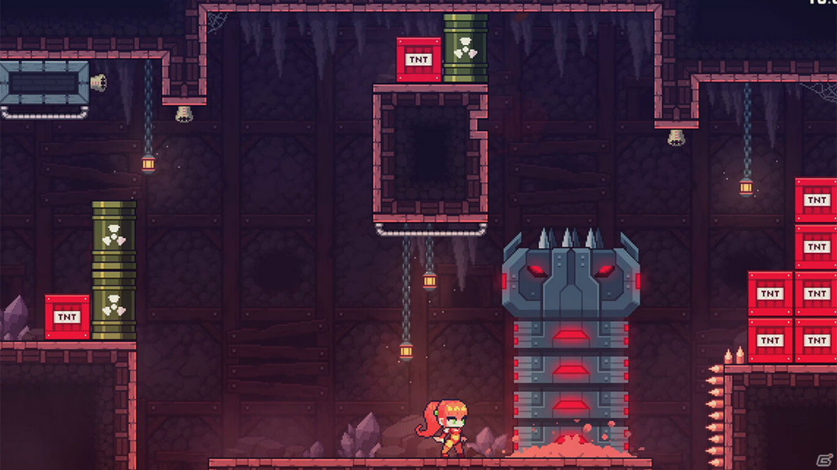 「Sunblaze」日本語版がSwitch/Steamで発売中！頭脳プレイと精密操作が求められる高難易度パズル2Dアクションの画像3