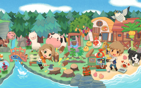 Switch/Steam「牧場物語 オリーブタウンと希望の大地」の世界累計出荷本数が100万本を突破！