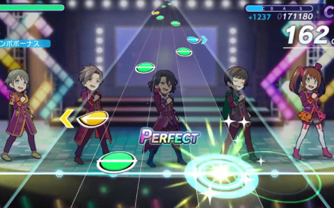 「アイドルマスター SideM　GROWING STARS」の配信日が10月6日に決定！Café Paradeによる「DRIVE A LIVE」のリズムゲーム映像も公開