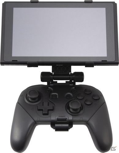 Switch本体をProコンに固定できるマウントホルダーが登場！装着したまま縦横画面の切り替えや角度調節が可能の画像5