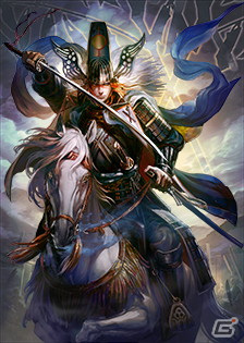「戦国IXA」直良有祐氏が描く服部半蔵や風魔小太郎ら計15枚の武将カードが登場！の画像5