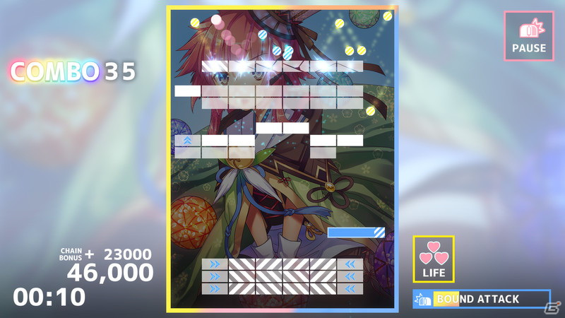 Steam版「変身少女 Second Magic」が配信開始！ブロックを崩して少女たちを変身させるちょっぴりセクシーなブロック崩しゲームの画像2