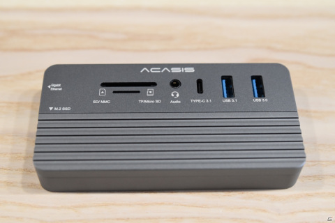 多機能USBハブとSSDが融合！ノートPCを拡張するSSD対応USBハブ「ACASIS」が登場の画像4