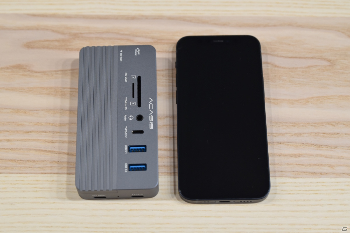 多機能USBハブとSSDが融合！ノートPCを拡張するSSD対応USBハブ「ACASIS」が登場の画像12