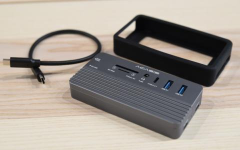 多機能USBハブとSSDが融合！ノートPCを拡張するSSD対応USBハブ「ACASIS」が登場