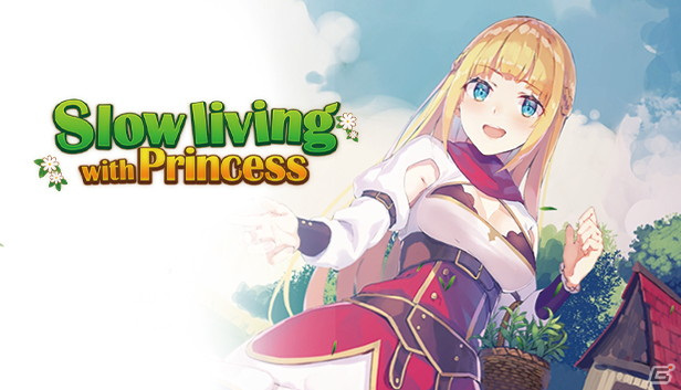 ラノベ小説「真の仲間」原作のカントリーライフRPG「Slow living with Princess」がSteamにてアーリーアクセスを開始！の画像1