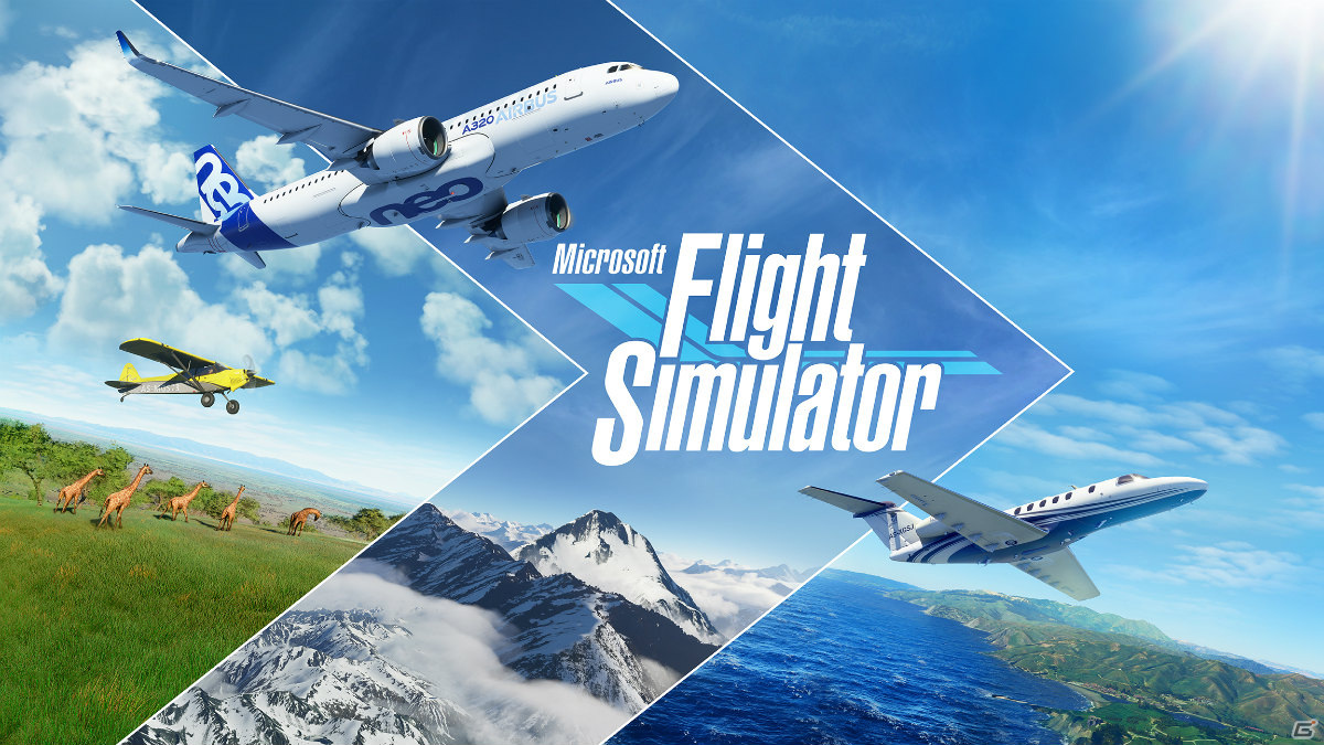 PC「Microsoft Flight Simulator」日本語パッケージ版が11月19日に発売！日本語マニュアルとキーボード操作ポスターも付属の画像1