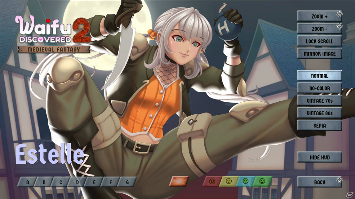 Switch「Waifu ディスカバード2：中世ファンタジー」が10月14日に配信！邪悪な魔の手から麗しの乙女たちを救い出そうの画像8