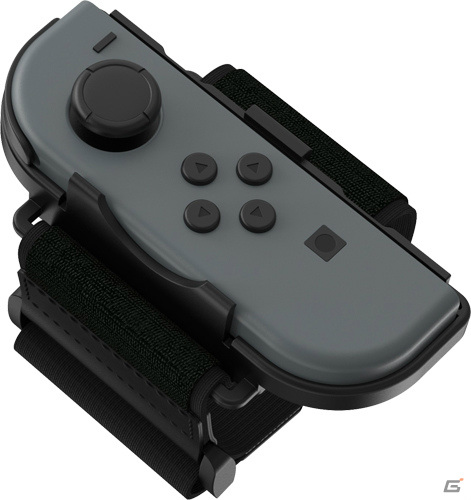 「CYBER・レッグベルト（SWITCH Joy-Con用）」が11月下旬に発売！ハードタイプの装着部分でしっかりと固定可能の画像2
