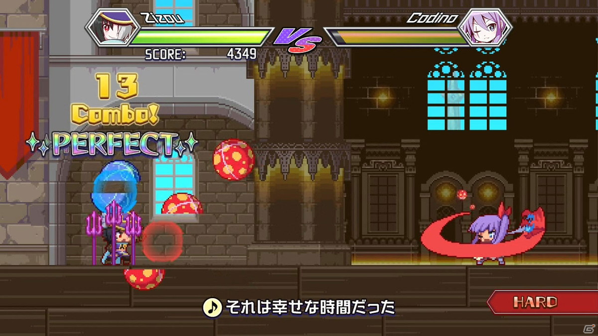 Steam版「ルディミカル♪魔神少女音楽外伝」が11月6日に配信！シンプル操作で楽しめるリズムACTの画像15