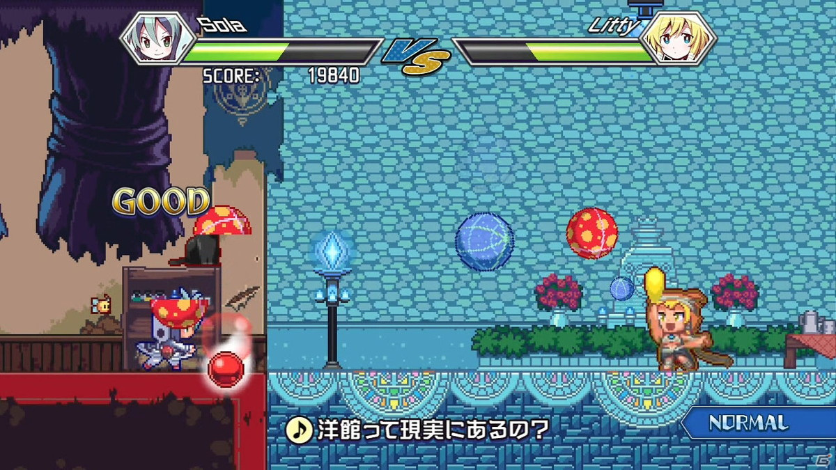Steam版「ルディミカル♪魔神少女音楽外伝」が11月6日に配信！シンプル操作で楽しめるリズムACTの画像19