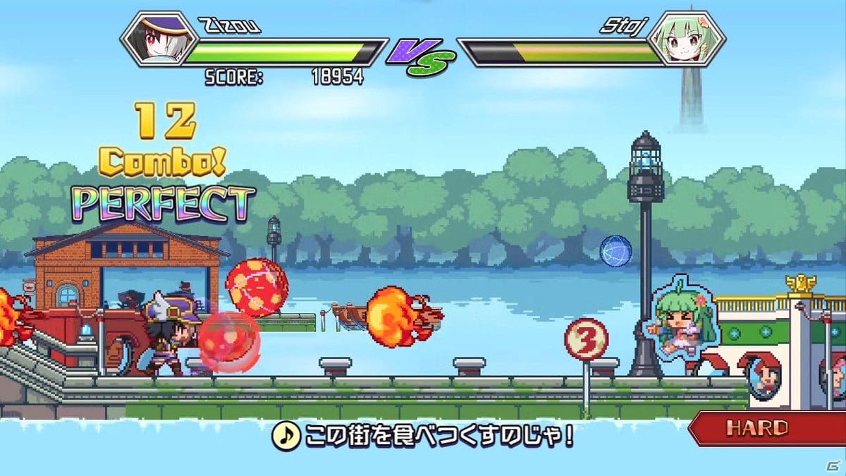 Steam版「ルディミカル♪魔神少女音楽外伝」が11月6日に配信！シンプル操作で楽しめるリズムACTの画像2
