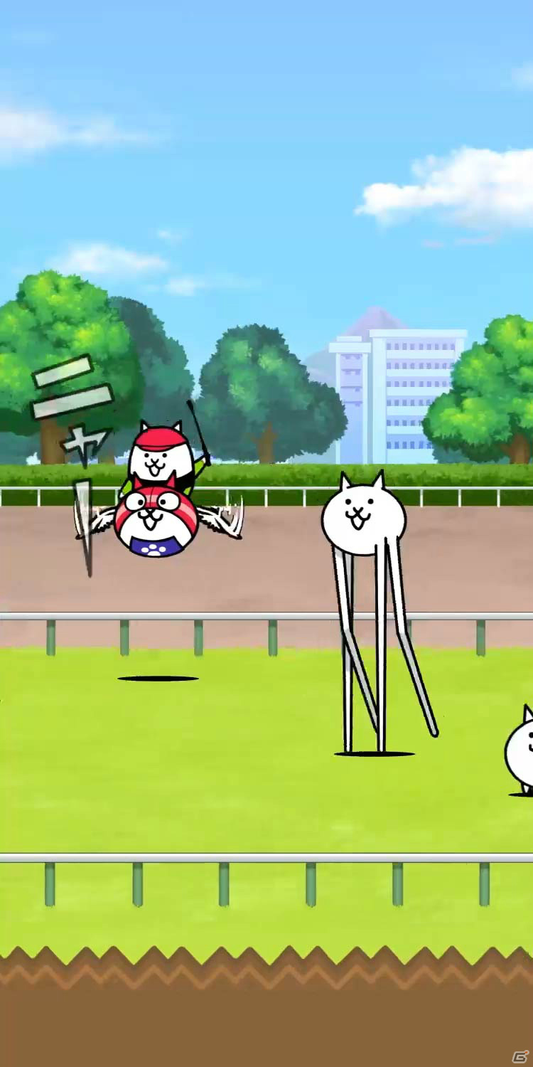 “キモかわ☆にゃんこ”が競馬場で大暴れ！？JRA×「にゃんこ大戦争」の期間限定WEBコンテンツ「にゃんこ大競走」が公開の画像6