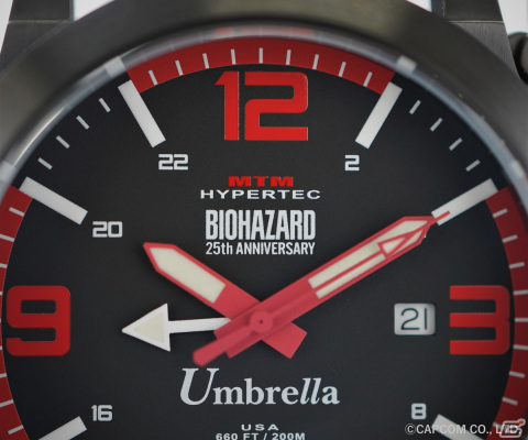 「バイオハザード」と「MTM Watch」がコラボ！“アンブレラ社”をモチーフにしたコラボレーションウォッチが発売決定の画像5