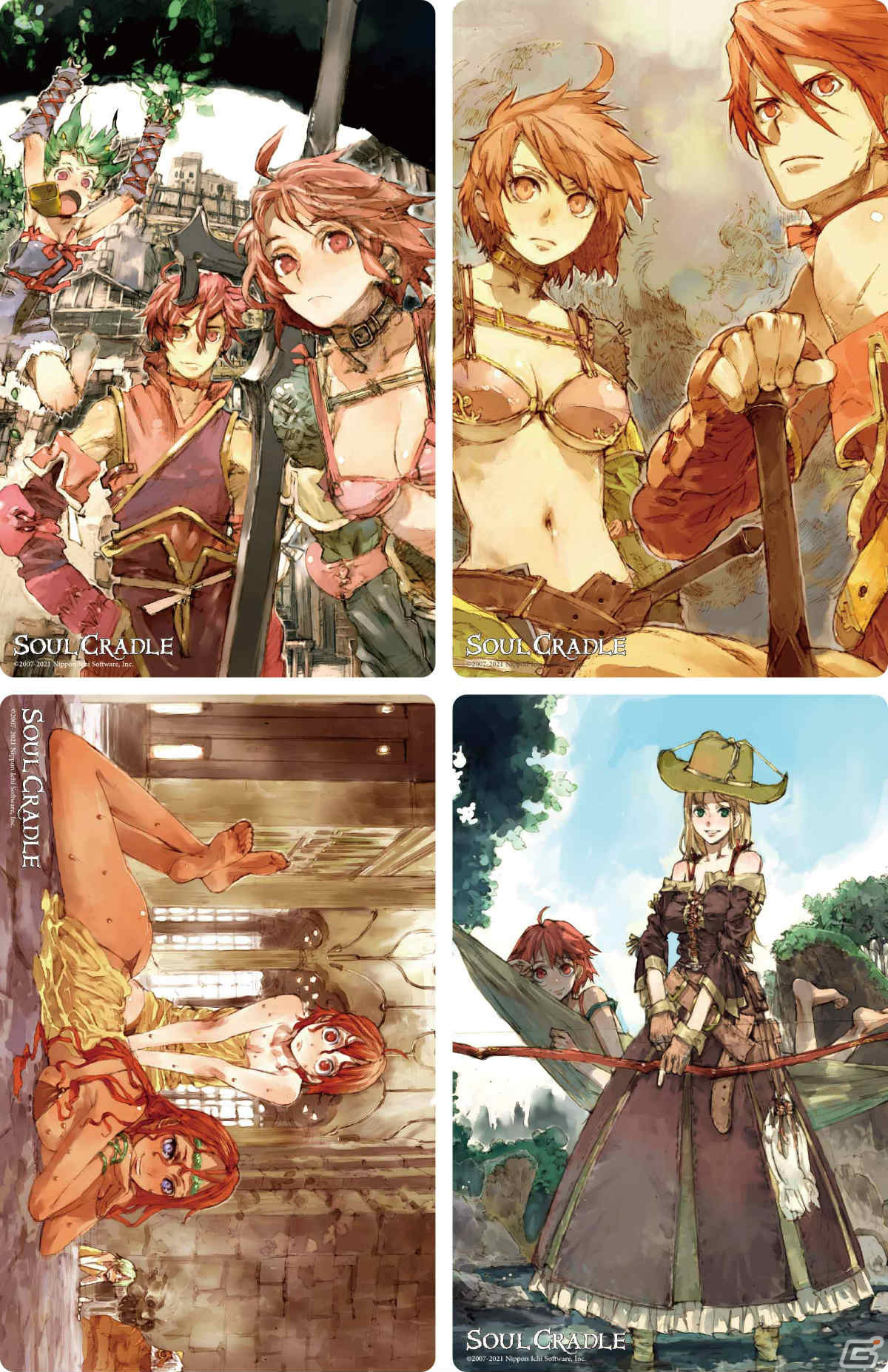 「ファントム・ブレイブ」「ソウルクレイドル 世界を喰らう者」の世界を描いた特別イラストのクリアポストカードが発売！の画像4