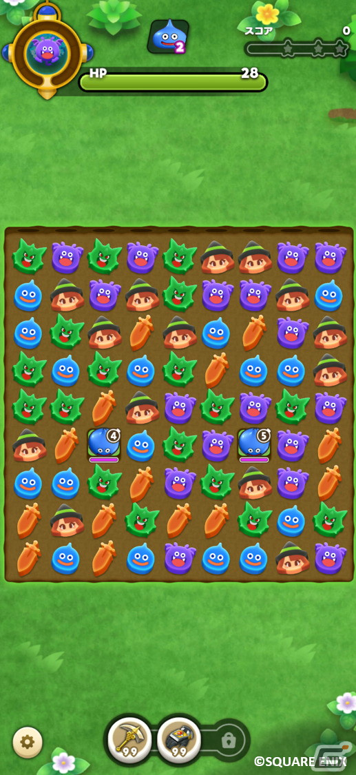 シリーズ初のパズルゲーム「ドラゴンクエストけしケシ！」がiOS/Androidで2021年冬に配信決定！事前登録を開始の画像3