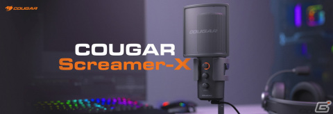 ハイエンドPCパーツ＆ゲーミングデバイスブランド「COUGAR」からスタンドマイク「Screamer-X」が登場！の画像1