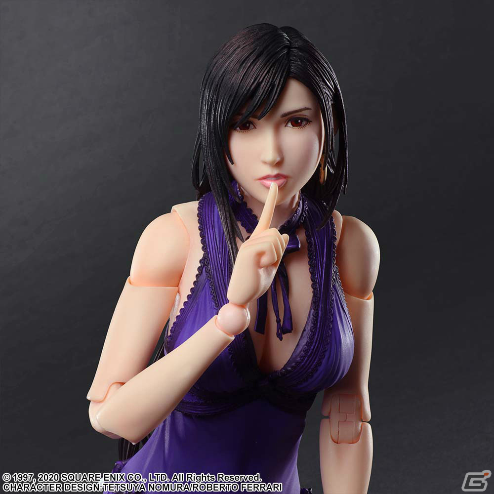 「ファイナルファンタジーVII リメイク」青いドレスをまとったティファがPLAY ARTS改＆スタティックアーツに登場！の画像5
