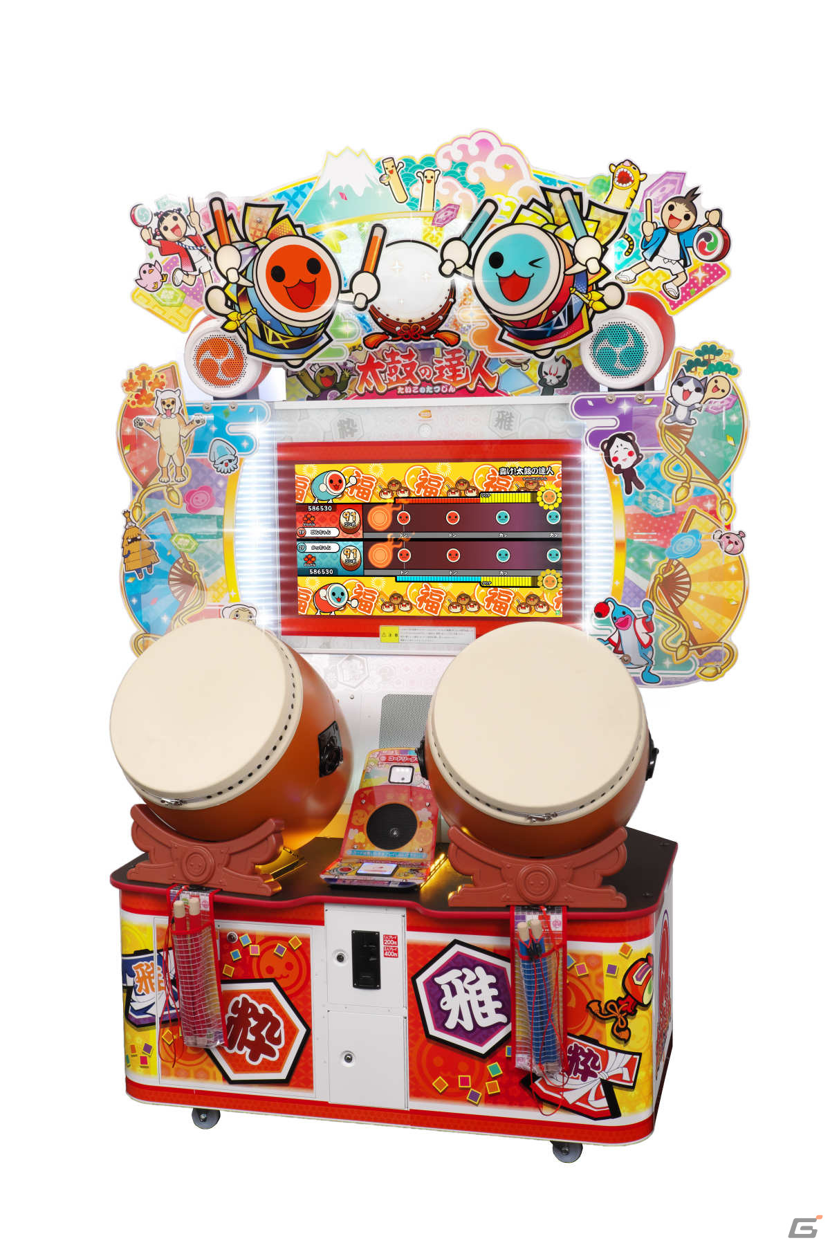 AC「太鼓の達人」ルフィと一緒にカイドウと対決できる新モードが登場！「ONE PIECE」100巻記念コラボ第二弾が実施の画像2