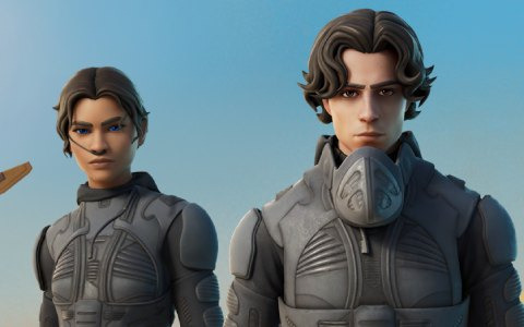 「フォートナイト」と映画「DUNE/デューン 砂の惑星」がコラボ！ポール・アトレイデスとチャニのコスチュームがアイテムショップに登場
