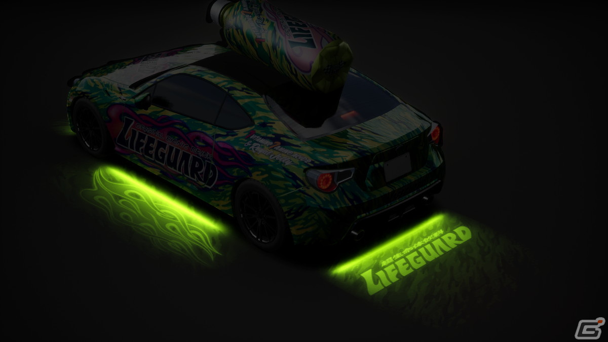 「頭文字D THE ARCADE」にて「ライフガード」とのコラボレーションイベントが10月21日より開催！の画像8