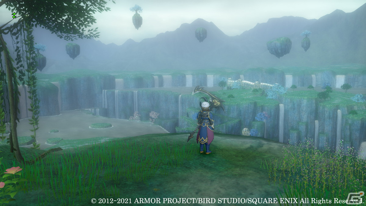 「ドラゴンクエストX　天星の英雄たち　オンライン」雨が降りしきる「紺碧の試練場」とウェディの英雄「リナーシェ（CV：大西沙織）」を紹介！の画像1